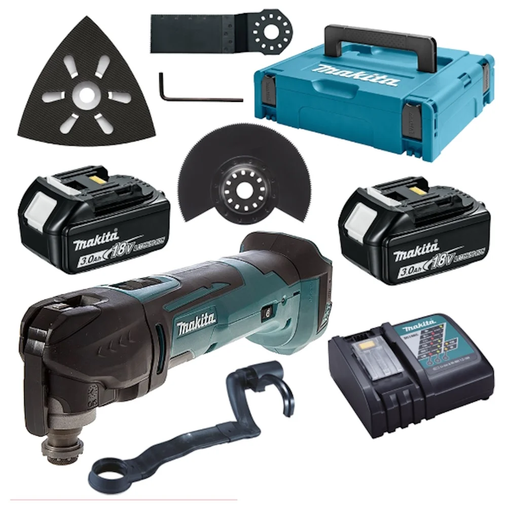 DTM51RFJX1 Zestaw 2 aku 3.0Ah + ładowarka + walizka makpac + osprzęt