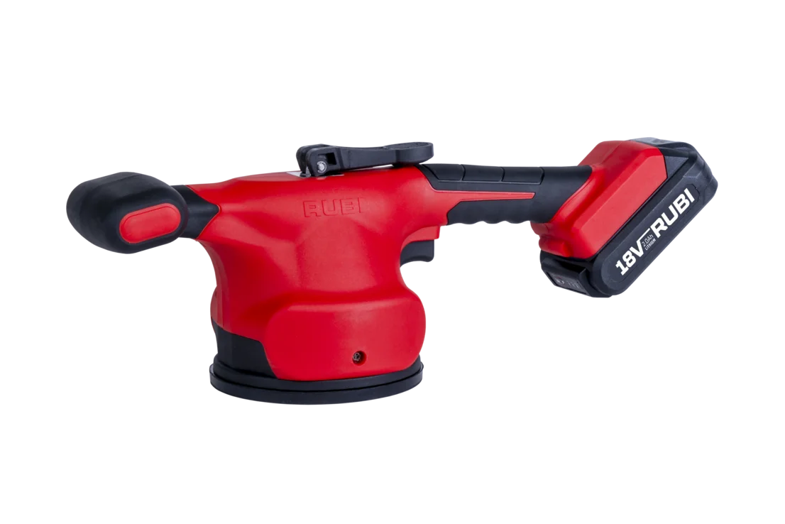 Akumulatorowy wibrator do płytek z przyssawką 18V, RV-18 ENERGY, Rubi 60943
