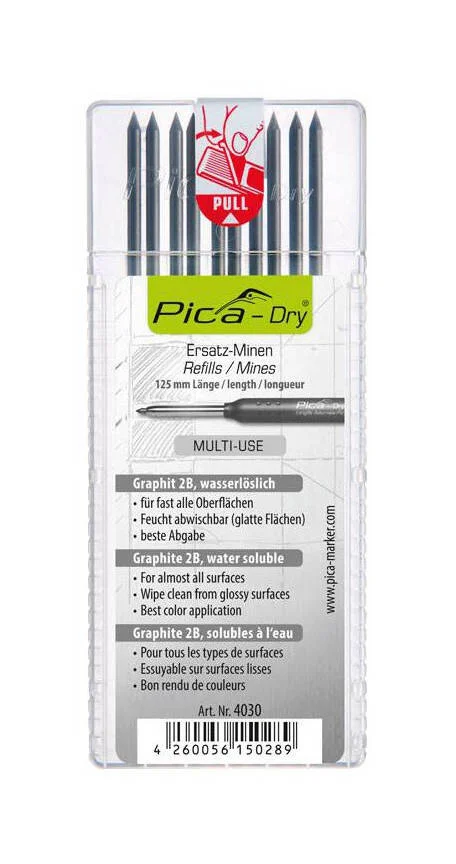 Wkłady grafitowe wodorozpuszczalne Pica 4030 
