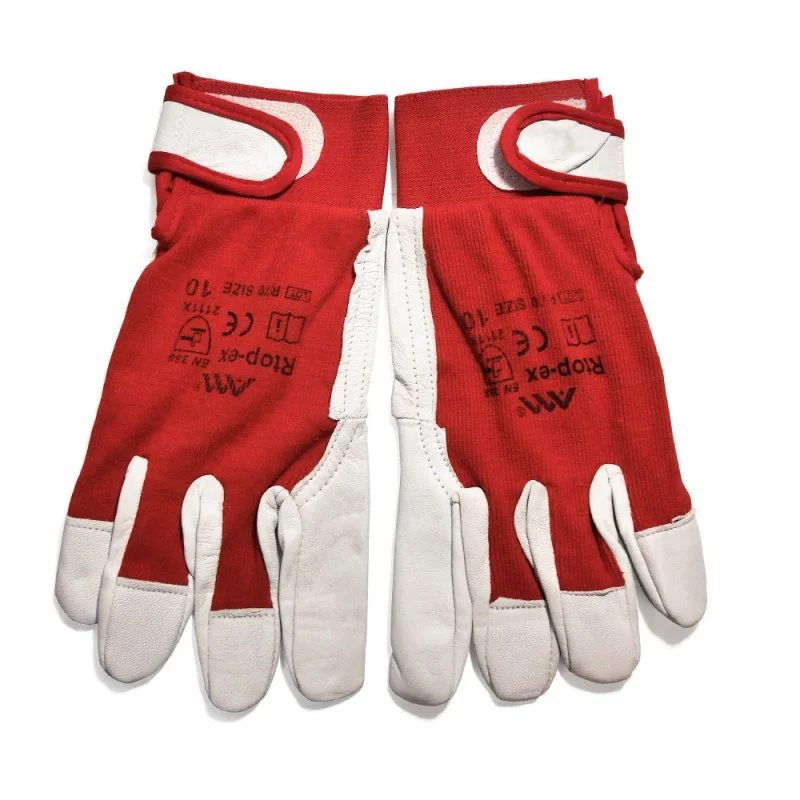 Rękawice robocze skórzane RĘKAWICZKI KOZIA SKÓRA LICOWA + RZEP roz.10