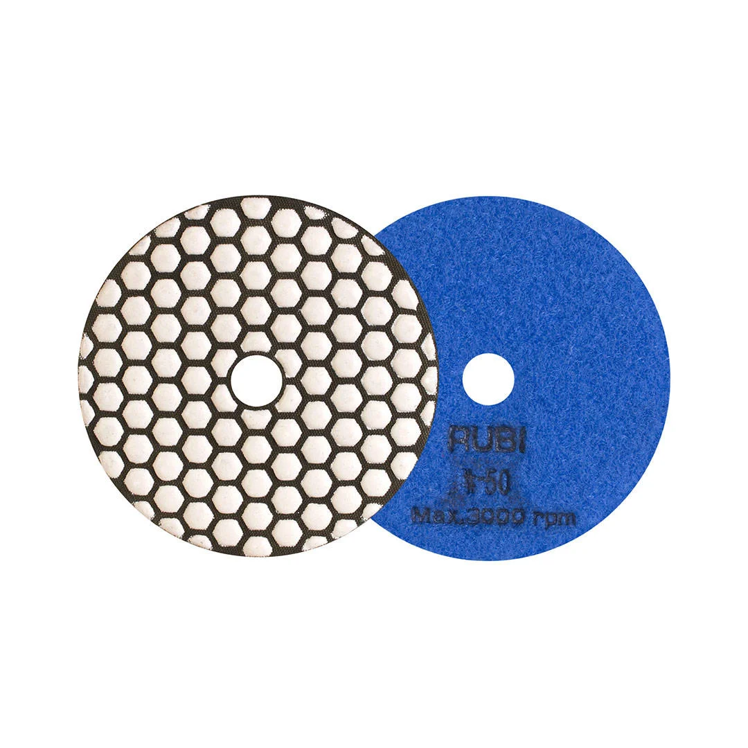 Nakładka polerska na sucho Ø 100mm - gradacja #50 RUBI 62970