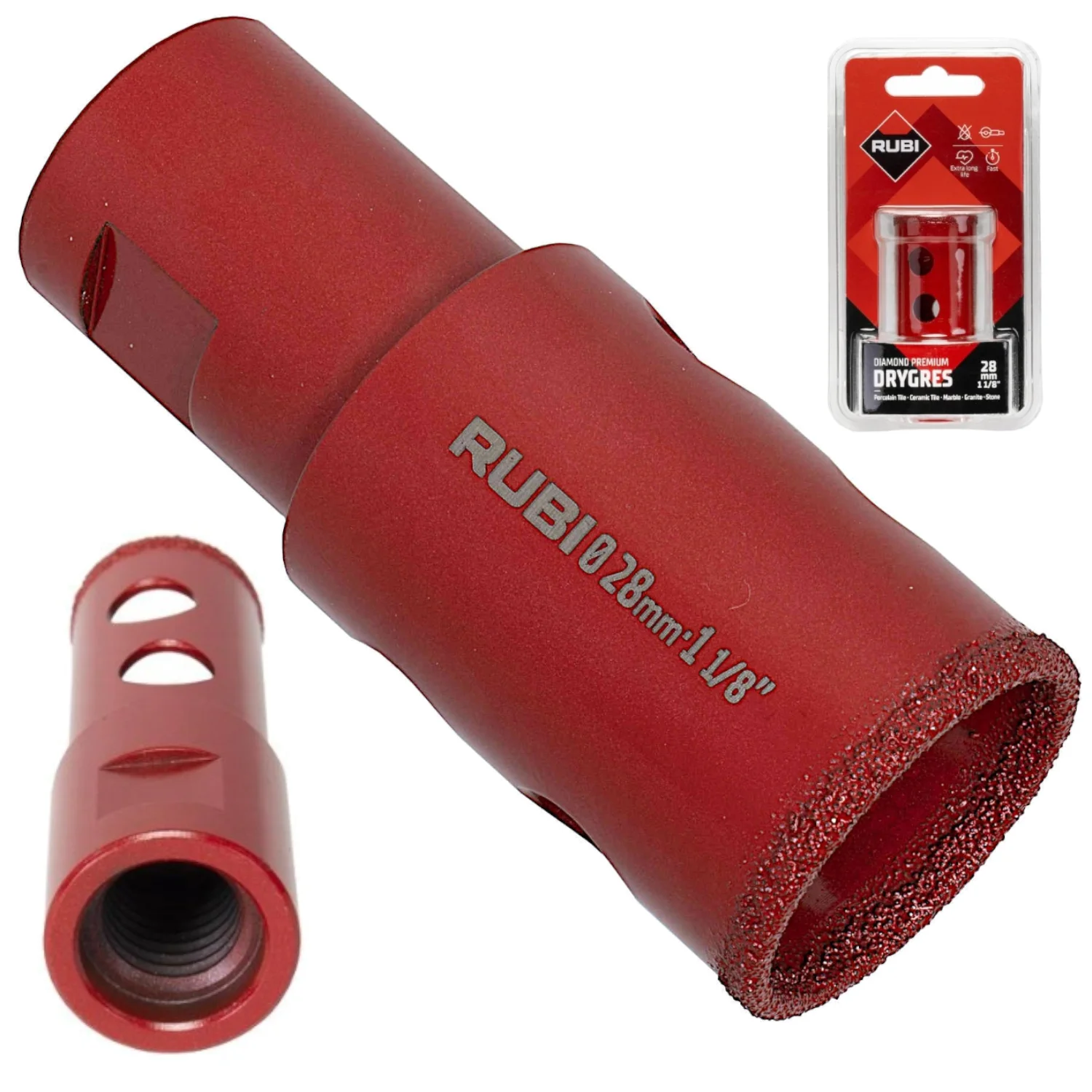 WIERTŁO DRYGRES PREMIUM RUBI Ø 28 mm 06972