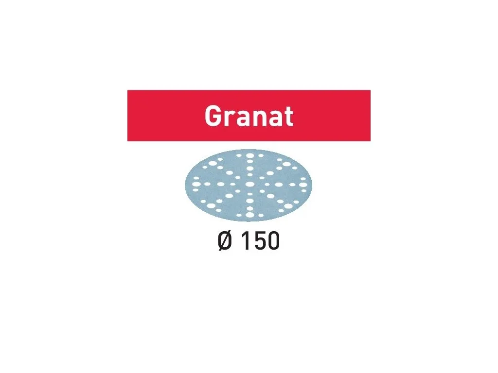 Festool Krążki ścierne STF D150/48 P400 GR/100 Granat 