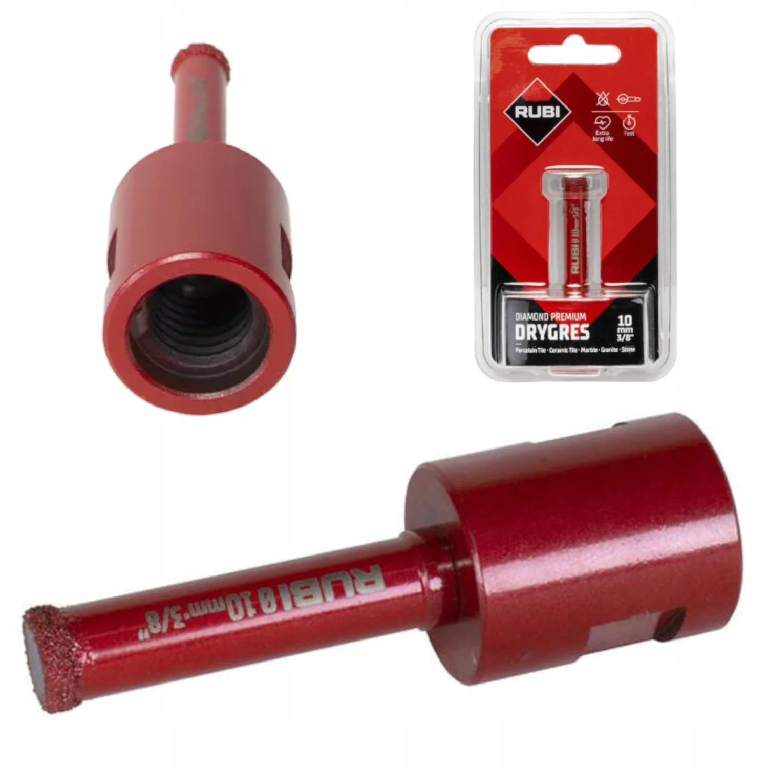 WIERTŁO DRYGRES PREMIUM RUBI Ø10  mm 06918