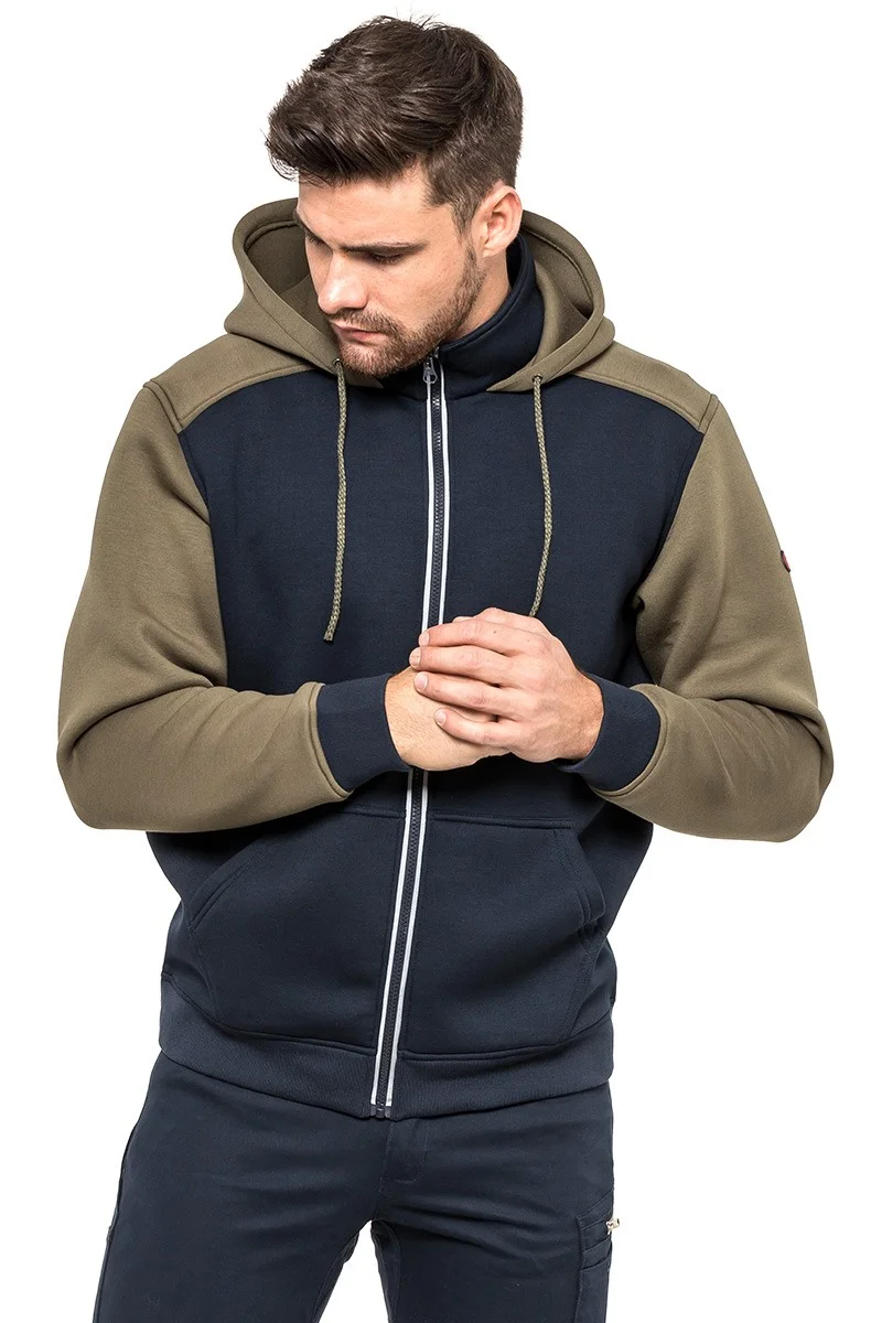 AVACORE Bluza robocza piankowa HELBOS granatowo-oliwkowa