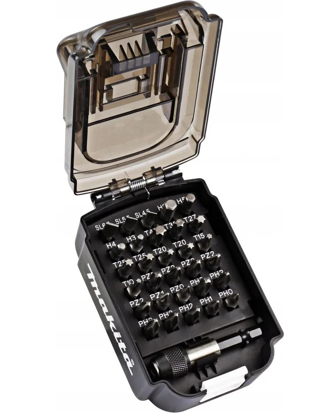 Zestaw bitów w kształcie akumulatora Makita  31 el.